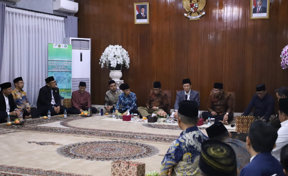 Gelar Silaturahmi bersama Ormas Islam, Menag Sebut Peran Penting Ormas Jaga Persatuan Umat di Indonesia